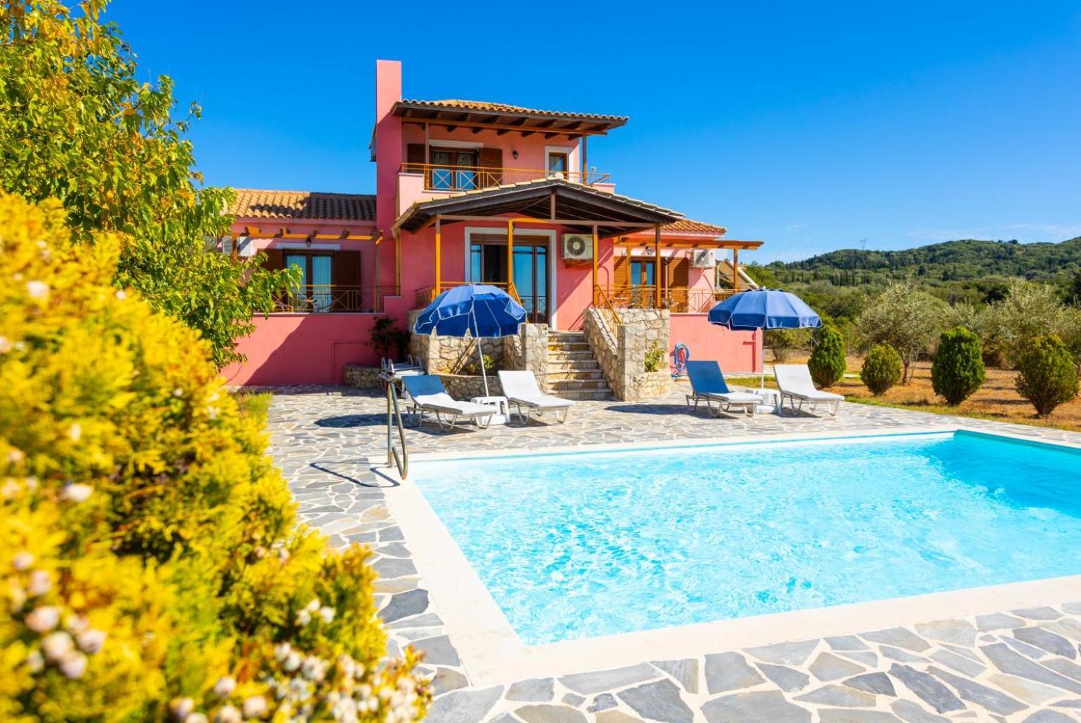 Villa Aetos Vasilikiadhes Exterior foto