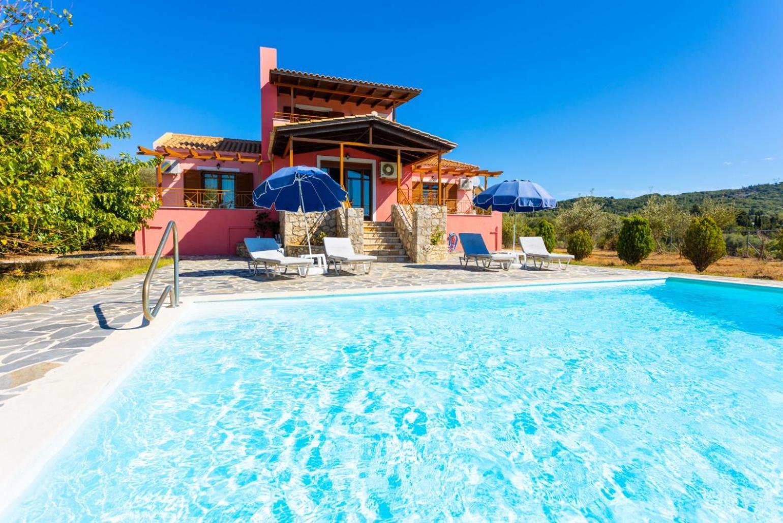 Villa Aetos Vasilikiadhes Exterior foto