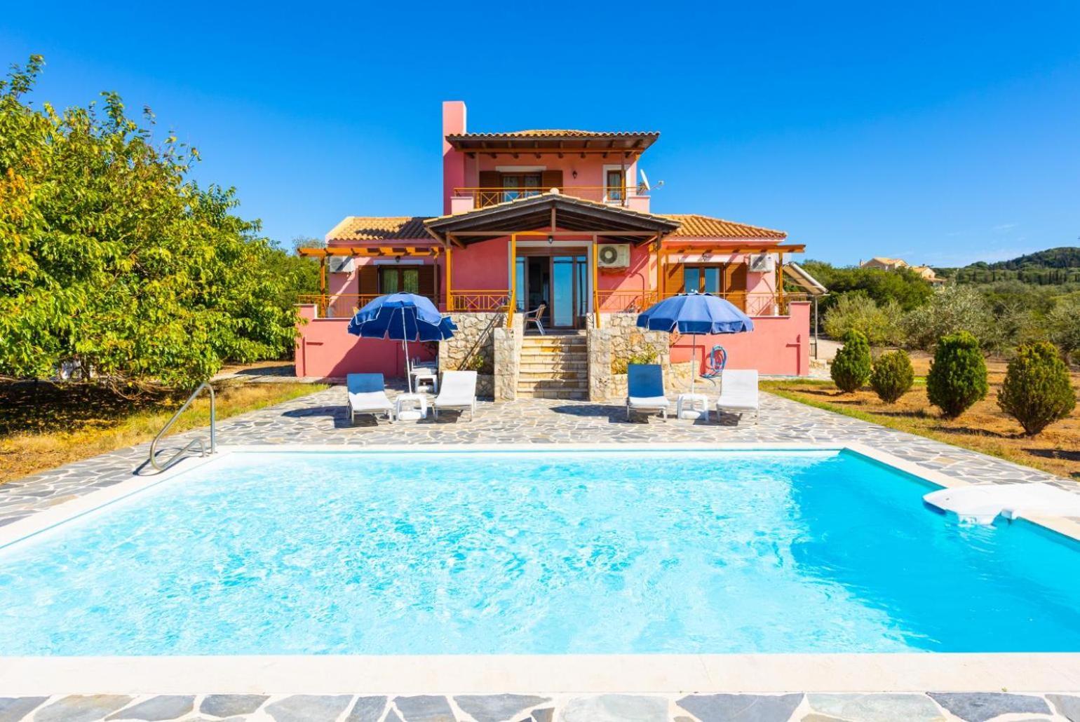 Villa Aetos Vasilikiadhes Exterior foto